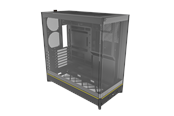 Chassi - Montech HS02 - Chassi - Miditower - Svart - HS02 (B)