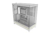 Chassi - Montech HS02 - Chassi - Miditower - Vit - HS02 (W)