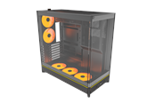 Chassi - Montech HS02 PRO - Chassi - Miditower - Svart - HS02 PRO (B)