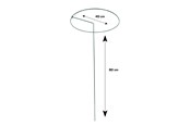 Trädgårdsredskap - Home>it Plant support Ø40 x H80 cm - 92146