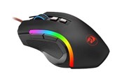 Mus - REDRAGON Griffin M607 - Gamingmus - Optic - 6 knappar - Svart med RGB ljus - M607 GRIFFIN