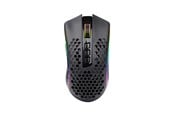Mus - REDRAGON M808 Storm Lightweight RGB Wireless Gaming Mouse - Gamingmus - Optic - 7 knappar - Svart med RGB ljus - M808-KS