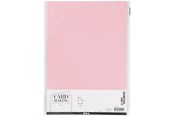 Konst- och hantverksmaterial - Creativ Company - Cardboard Light Red A4 220g 10 pcs. - 219019