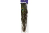 Konst- och hantverksmaterial - Creativ Company - Peacock feathers 10 pcs. - 51810