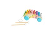 Babyleksaker - Bigjigs Wooden Pull Along Xylophone - 37068