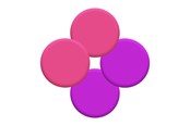 Hörlurar / Headset - Mondo by Defunc Mondo Ear Cushions Freestyle Pink/Purple - M1304
