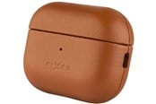 Andra mobiltillbehör - FIXED PodsLeather Case for Airpods 4/4 ANC Brown - FIXLP-1473-BRW