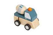 Träleksaker - Bigjigs Wooden Wind-Up Truck - 36071