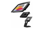 Väggfäste, AV-Möbel - Compulocks iPad 10th-11th (A16) Gen Space Enclosure Core Counter Stand or Wall Mount Plus Hub Black - Max - recommended for - 111B209IPDSBH01