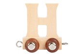 Träleksaker - Small Foot - Wooden Letter Train - H - 12 pieces - 7467-display12