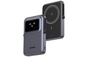 PowerBank - UGREEN Uno Magnetisk Trådlös 7,5W PowerBank - Grey - 10000 mAh - 45327-UG