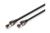 Nätverkskabel - DIGITUS patch cable - 2 m - black - Svart - 2m - DK-1843-020
