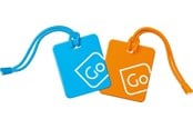 Fritid & Resor - Go Travel Bagagelabels, dubbele set - 5016326102460