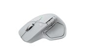 Mus - Logitech MX Master 4 for MAC (Pale Grey) - Ergonomisk mus - Laser - 8 knappar - Vit - 910-007576