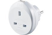 Mobile - Adapters & Chargers - Go Travel UK-EU USB-A-adapter (2,4 A) - 5016326006256