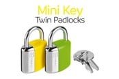 Fritid & Resor - Go Travel Mini Key Twin hangsloten - 5016326101616