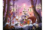 Pusselspel - Ravensburger Christmas in the Woods - 12001417