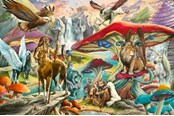 Pusselspel - Ravensburger Mushrooms & Myths - 12001421