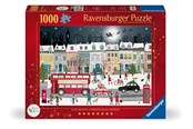 Pusselspel - Ravensburger London’s Christmas Spirit, 1000pc - 12001584