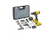 Skruv/Borrmaskine - Stanley Drill-Driver Set With Two Batteries - SFMCD700D2A-QW
