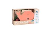 Babyleksaker - BS Toys Wooden Crab with Pull Cord - GA500