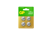 Battery - GP Ultra Lithium coin cell CR2025, 4-pack - 103255