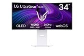Skärm - 34" LG UltraGear 34GX90SA - 3440x1440 (UWQHD) - 240Hz - OLED - 65W USB-C - 34GX90SA-W
