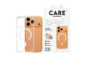 Mobile - Covers & Cases - CARE by PanzerGlass Fashionable Case Samba Transparent w. White MagSafe iPhone 17 Pro - CR37687