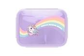 Skoltillbehör - Tinka LUNCHBOX UNICORN LILLA COOL SCHOOL - 8-804729