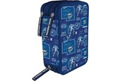 Skoltillbehör - Tinka PENCILCASE TRIPPEL CYBER ROBOT COOL SCHOOL - 8-804712