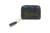 Skoltillbehör - Tinka WALLET LEOPARD BLACK WALLET - 8-801749