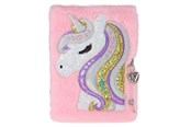 Skoltillbehör - Tinka DIARY PLUSH UNICORN ROSA - 8-802140