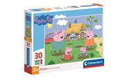Pusselspel - Clementoni Peppa Pig Jigsaw Puzzle 30 pcs. Golv - 20838