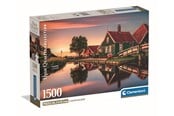 Pusselspel - Clementoni Jigsaw Puzzle Zaanse Schans 1500 pcs. Golv - 31734