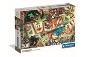 Pusselspel - Clementoni Puzzle The Butterfly Collector 500 pcs. Golv - 35581