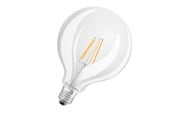 Glödlampor - Osram LED-glödlampa Globe 125 Filament 470lm 4W/827 (40W) Clear E27 - 4099854054198