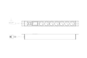 Strömkabel (extern) - DIGITUS - power distribution unit - DN-95407-FR