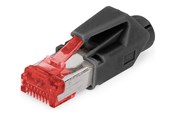 Nätverkskabel - DIGITUS Hirose network connector - Svart - A-MO6-8-8-HRS-50