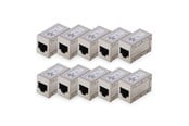 Nätverks tillbehör - DIGITUS CAT6 Coupler - AT-AG-8-8-C6S-10