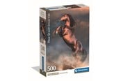 Pusselspel - Clementoni 500 pcs CB HQC Wild Red Stallion Golv - 35595