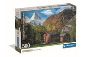 Pusselspel - Clementoni Jigsaw Puzzle Charming Matterhorn 500 pcs. Golv - 35597