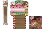 Kreativa spel - Elves Behavin' Badley Scratch Off Countdown Calendar - 600308