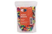Kreativa spel - Colorations - Pony Beads Neon 6x9 mm 1000pcs. - 43BL06