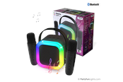 musikinstrument - Party Funlight Duo Karaoke Party Speaker W/ 2 x Mics - 605609