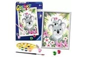 Kreativa spel - Ravensburger CreArt Paint by Numbers - Koala Cuties - 200504