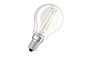 Glödlampor - Osram LED-glödlampa Mini-ball Filament 250lm 2,5W/827 (25W) Clear E14 - 4099854069215