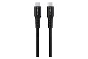 USB-kabel - GreyLime Braided USB-C to USB-C 60W Cable Black 3 m - C21C60C3M04