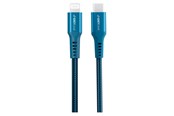 USB-kabel - GreyLime Braided USB-C to Lightning Cable Blue 0.5 m - C21CL05M01