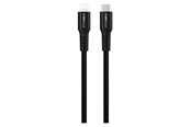 USB-kabel - GreyLime Braided USB-C to Lightning Cable Black 0.5 m - C21CL05M04