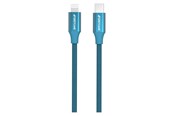 USB-kabel - GreyLime Braided USB-C to MFi Lightning Cable Blue 2 m - C21CL2M01
